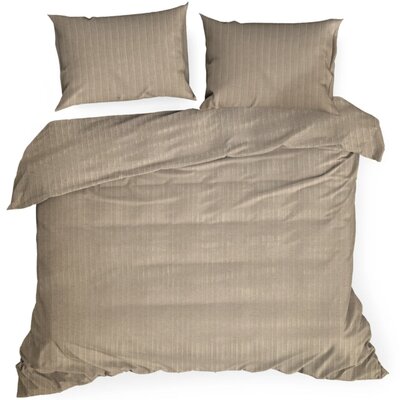 Komplet Pościeli Etno 02 160X200 Cm, 2 Szt. 70X80 Cm Beżowy