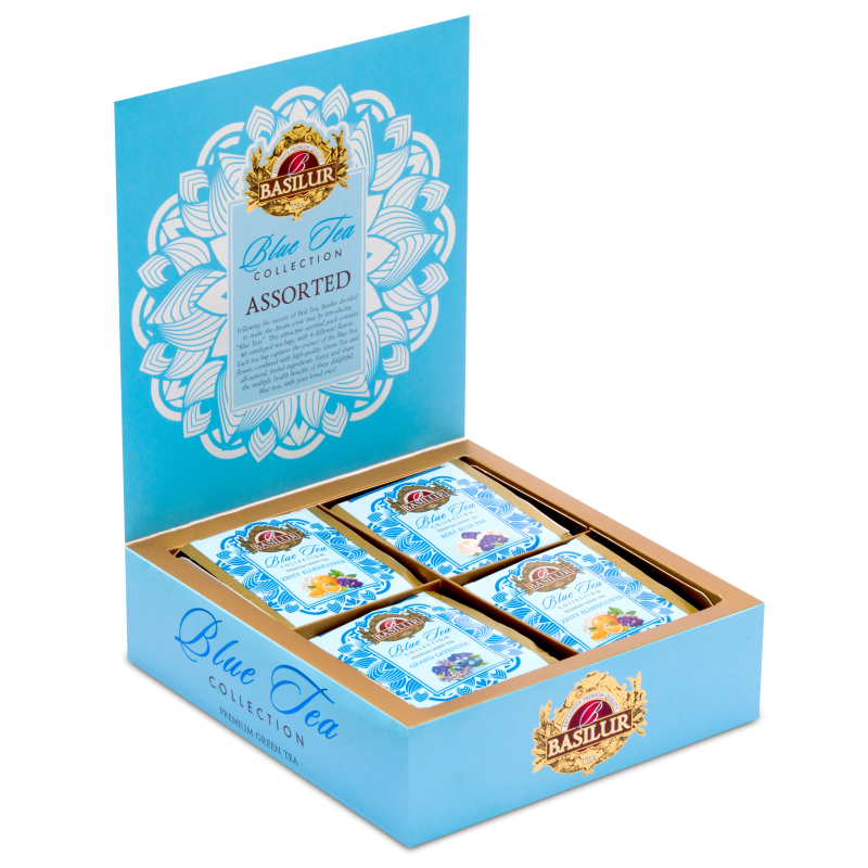 Zestaw herbat BLUE TEA saszetki - 40 x 1,5 g