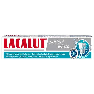 Pasta do zębów lacalut perfect white 75 ml