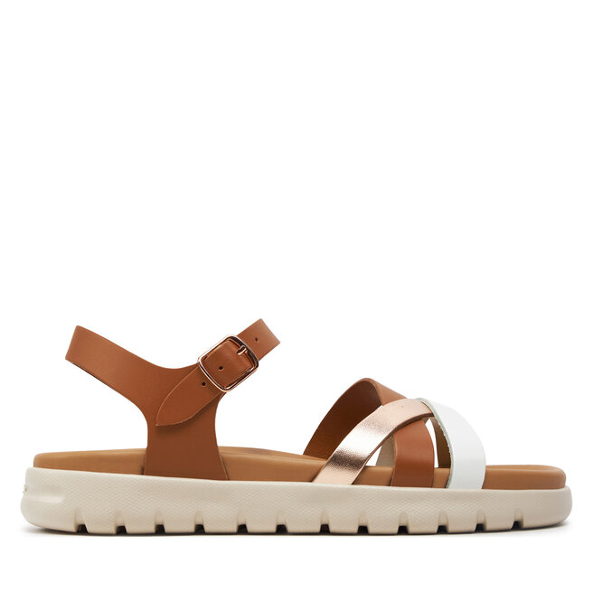 Sandały Geox J Sandal Soleima Gir J45GSA 043CF C6A7F D Brandy/Copper