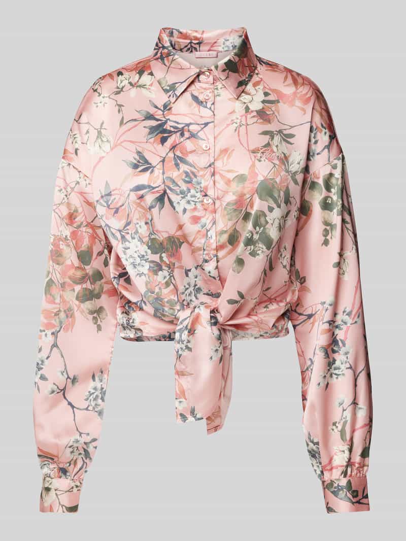 Bluzka z wiązanym detalem model ‘BOWED JUN’