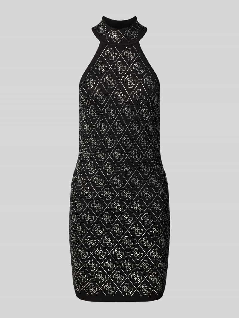 Sukienka mini z wiązaniem na szyi model ‘CELESTE’