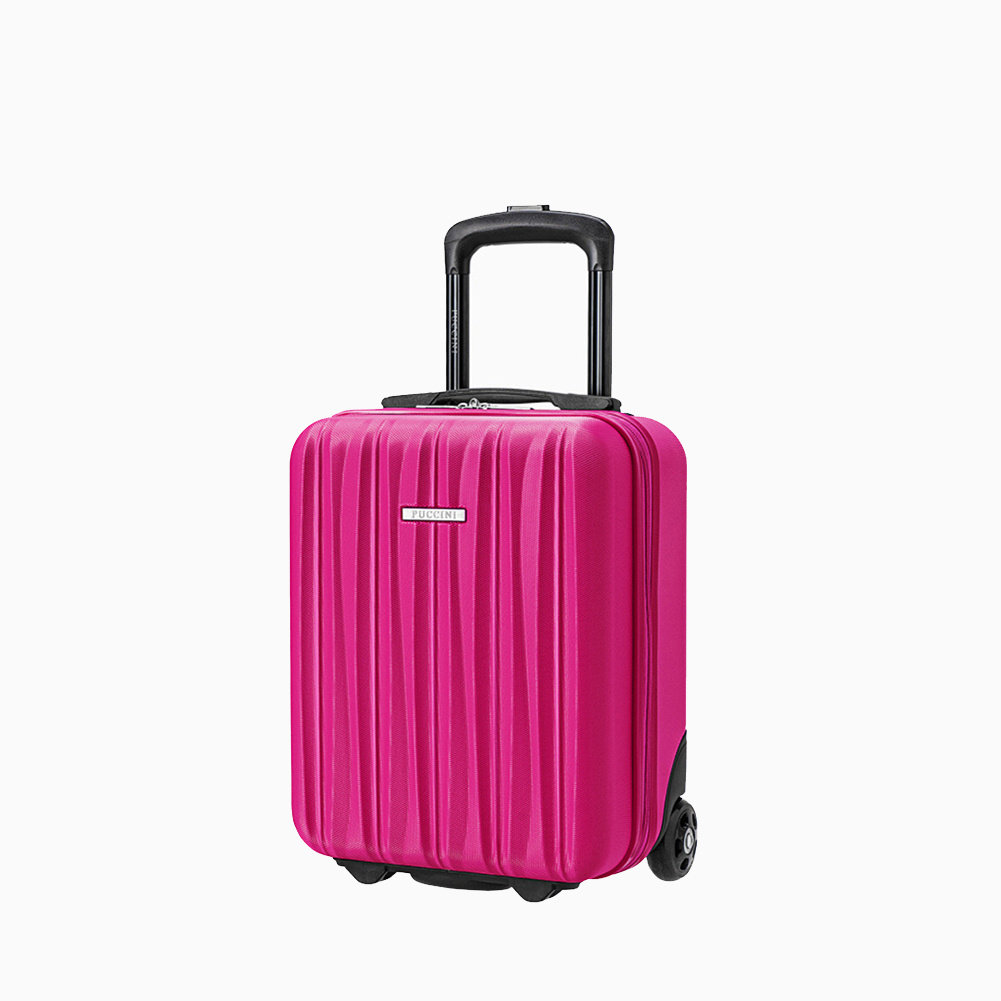 Mała kabinowa walizka PUCCINI BALI ABS021D 3A Różowa