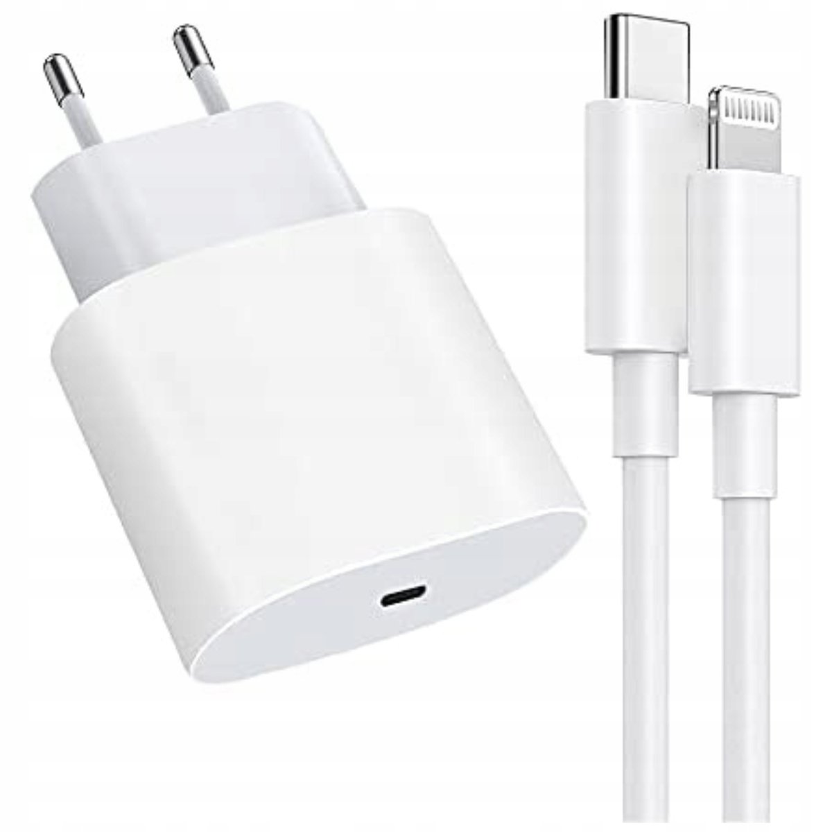 Szybka Ładowarka Sieciowa Dla Apple iPhone + Kabel