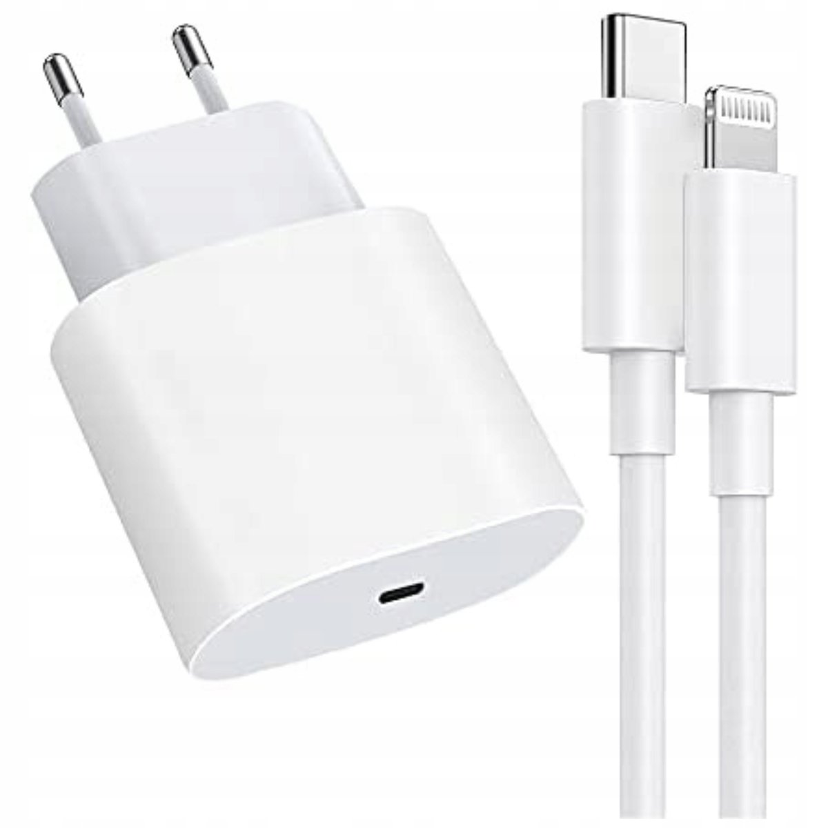 Szybka Ładowarka Sieciowa Dla Apple iPhone + Kabel