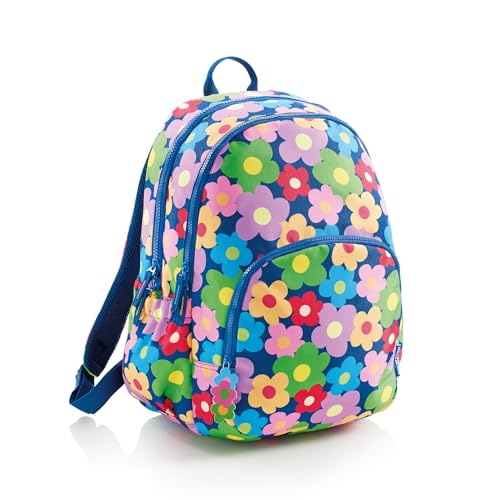 Miquelrius Oslo RECICL.Flor_ARP, plecak szkolny unisex dla dzieci, wielokolorowy, 410 x 280 x 165 mm, Biały, 410 x 280 x 165 mm