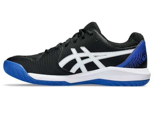 ASICS Żel-Dedicate 8, Męskie trampki, 42 EU, Black Tuna Blue, 42 EU