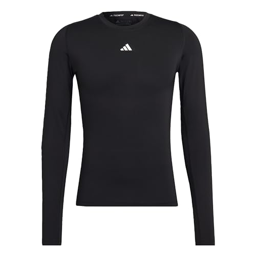adidas Tf LS Tee męska koszulka z długim rękawem, czarna, 4XL, czarny, 4XL