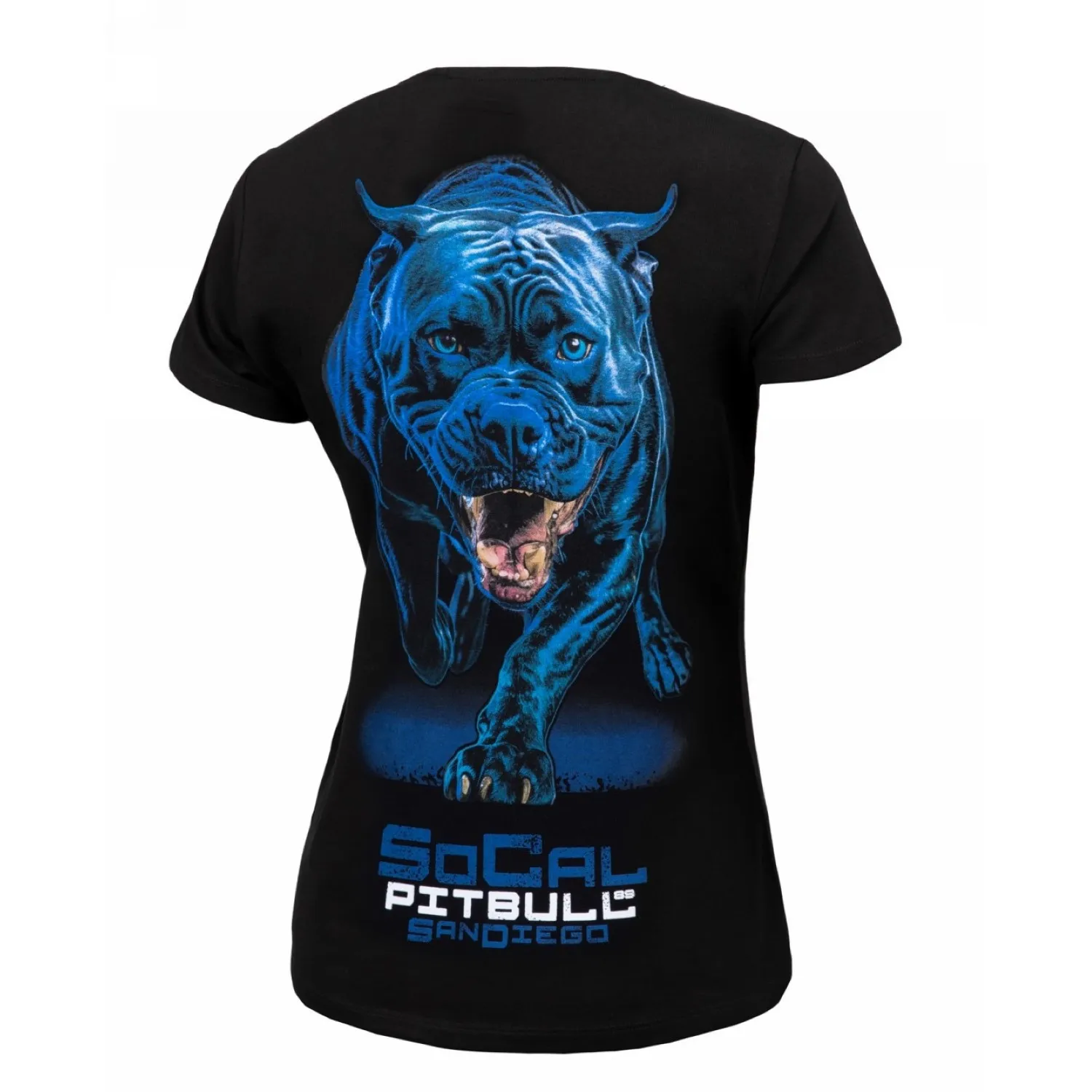 Koszulka damska Pit Bull Middle Weight 190 In Blue '24 - Czarna RATY 0% | PayPo | GRATIS WYSYŁKA | ZWROT DO 100 DNI