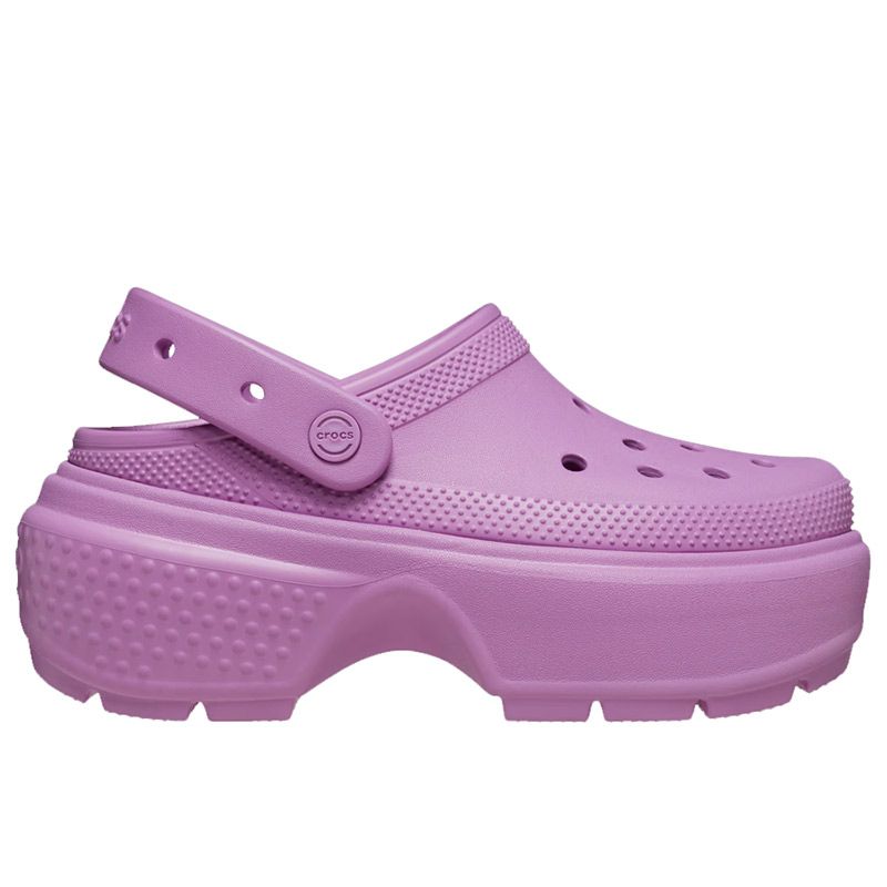 Klapki Crocs Stomp Clog 209347-6WQ - różowe