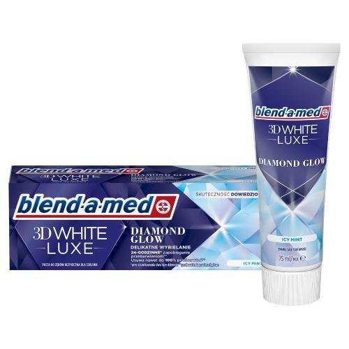 BLEND-A-MED 3D White Lux Diamond Glow Wybielająca pasta do zębów, 75ml
