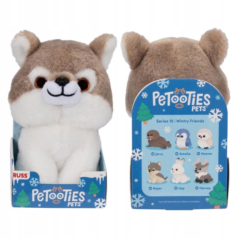 PETOOTIES PETS FROSTY FRIENDS NAJAR 10cm PLUSZAK MASKOTKA