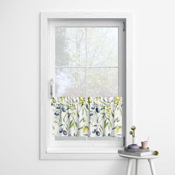 Zazdrostka SUMMER wzór SM11 | oliwki 30 x 150 cm