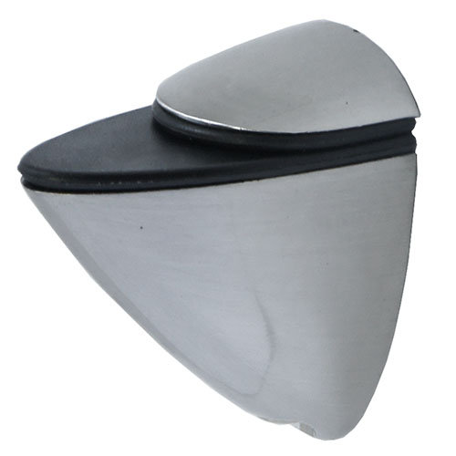 Podpórka półki szklanej (grubość do 16mm), w kolorze nikiel satyna, hiszpańskiej firmy AMIG.