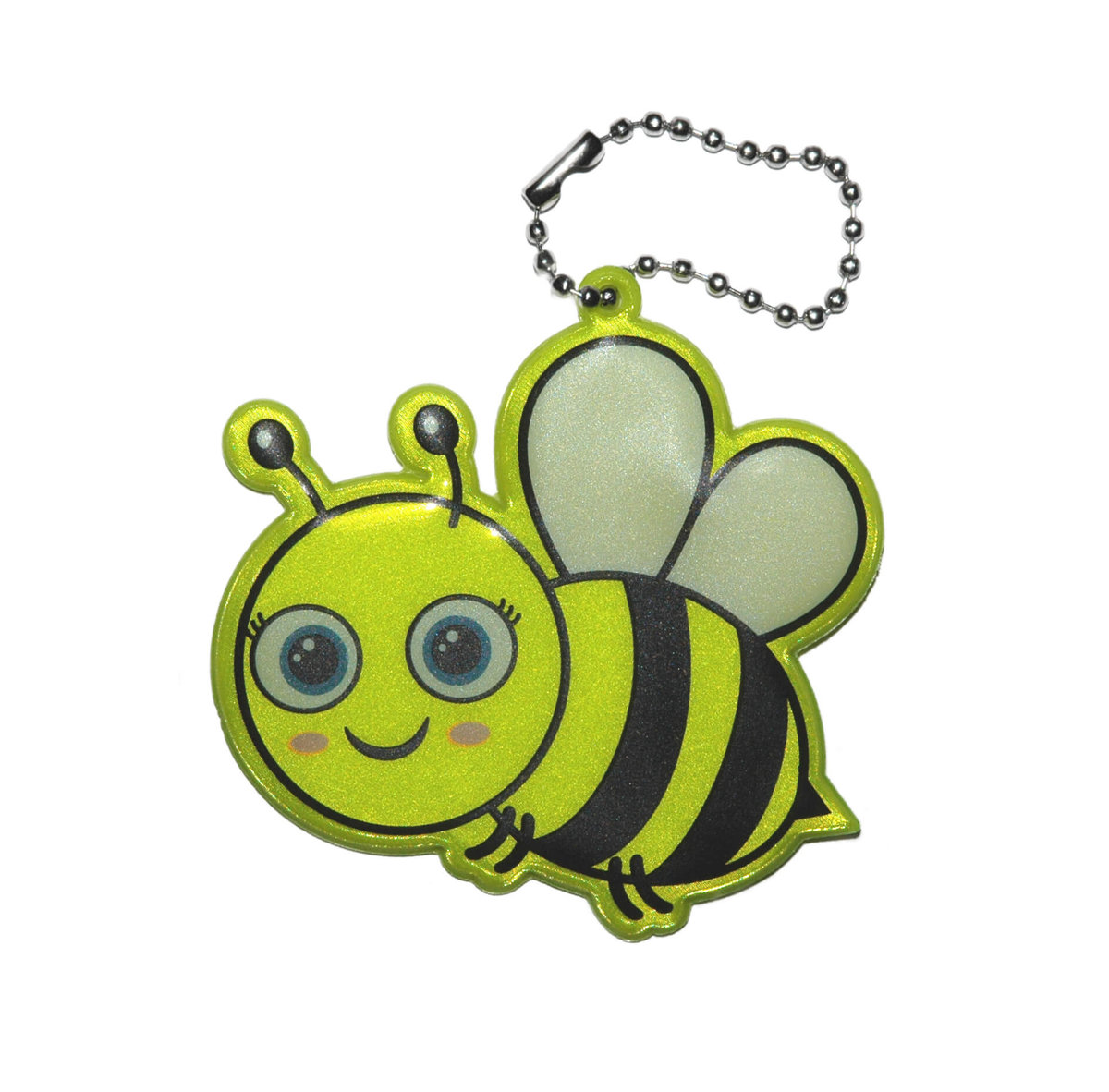 Brelok breloczek gadżet odblaskowy odblask zawieszka pszczoła