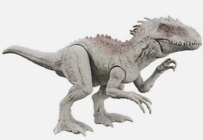 FIGURKA INDOMINUS REX JURASSIC WORLD MATTEL Z DŹWIĘKIEM HBK19 30CM