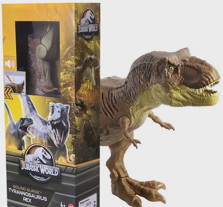 Figurka 30Cm T Rex Trex T-Rex Z Dźwiękiem Tyranozaur Jurassic World