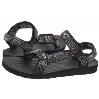 Sandały W Original Universal Borderless Black/White 1003987-BRDR (TA13-b) Teva