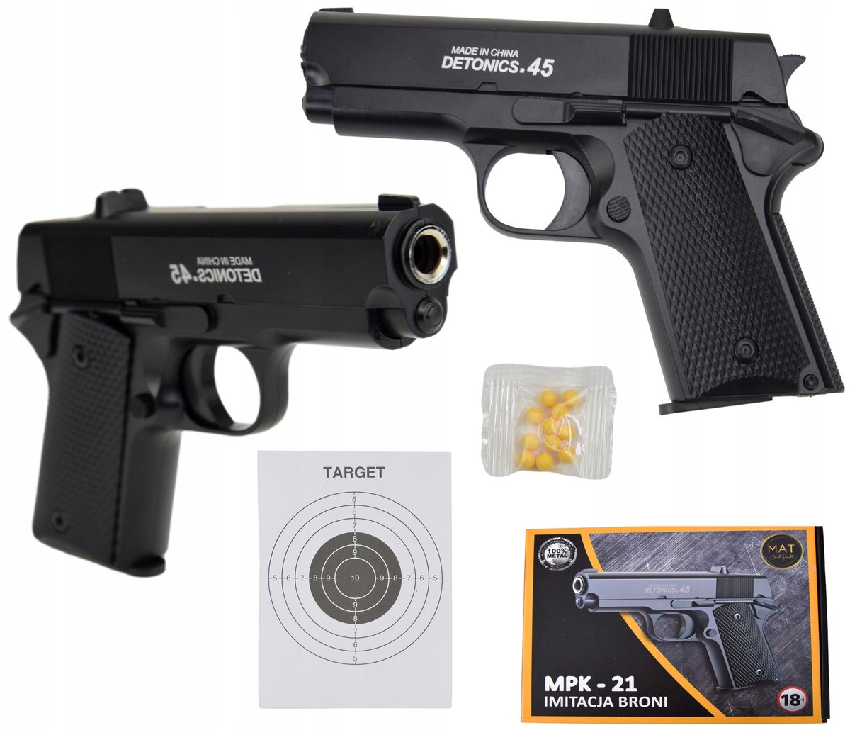 Pistolet Na Kulki 6Mm Replika Asg Detonics.45