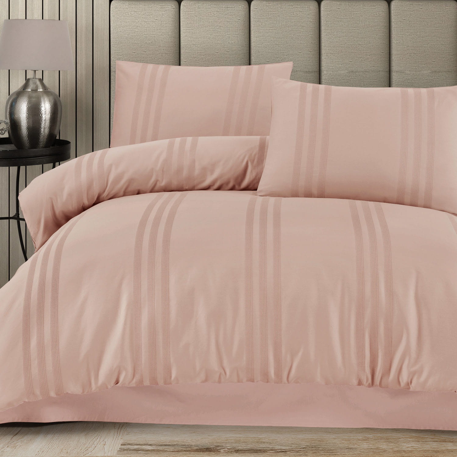 Pościel 220x200 bawełniana Melkor Pink w pudełku