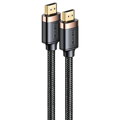 3M Kabel Usams HDMI HDMI czarny US-SJ529 US-SJ529