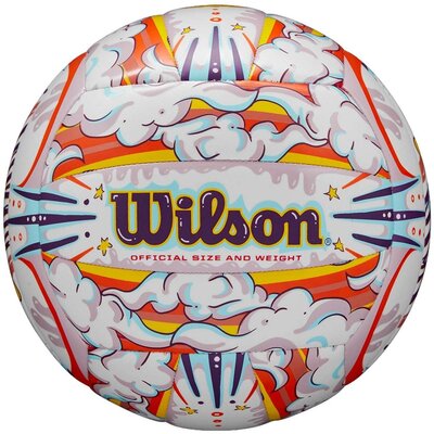 Wilson Graffiti Peace Ball WV4006901XB, unisex, piłki do siatkówki, Wielokolorowe