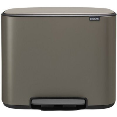 Brabantia kosz Pedałowy Bo platynowy 11 l + 23 l