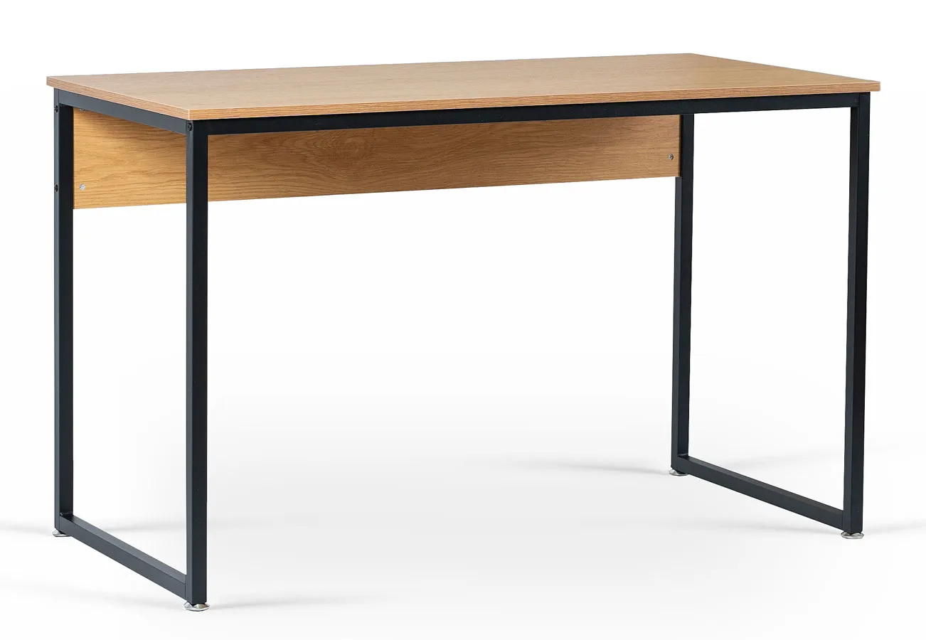 Elior Minimalistyczne biurko do pracy dąb złoty T6-S57