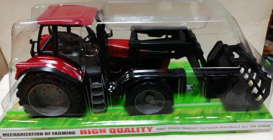 Zabawka traktor spychacz koparka dla chłopca 1675