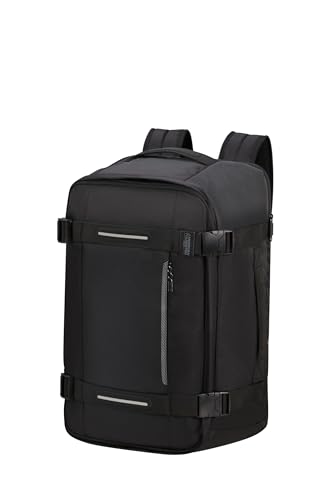 American Tourister Urban Track plecak podróżny, 55 cm, 44 l, czarny (Asphalt Black), czarny (asfalt), Reise-Rucksack S (55 cm - 44 L), torby podróżne