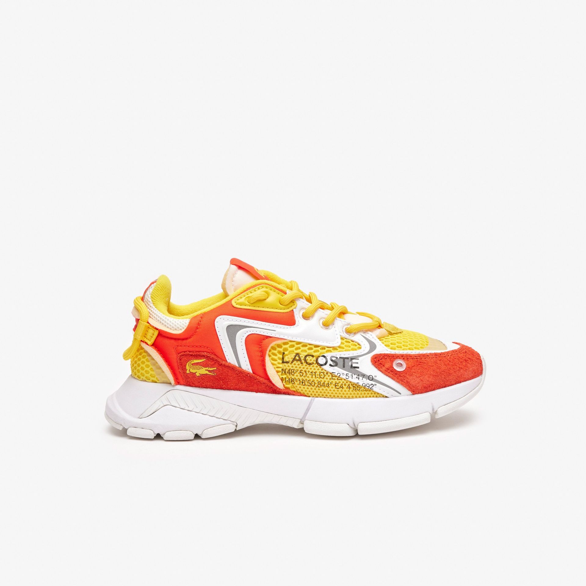 Lacoste Damskie tekstylne buty sportowe L003 Neo