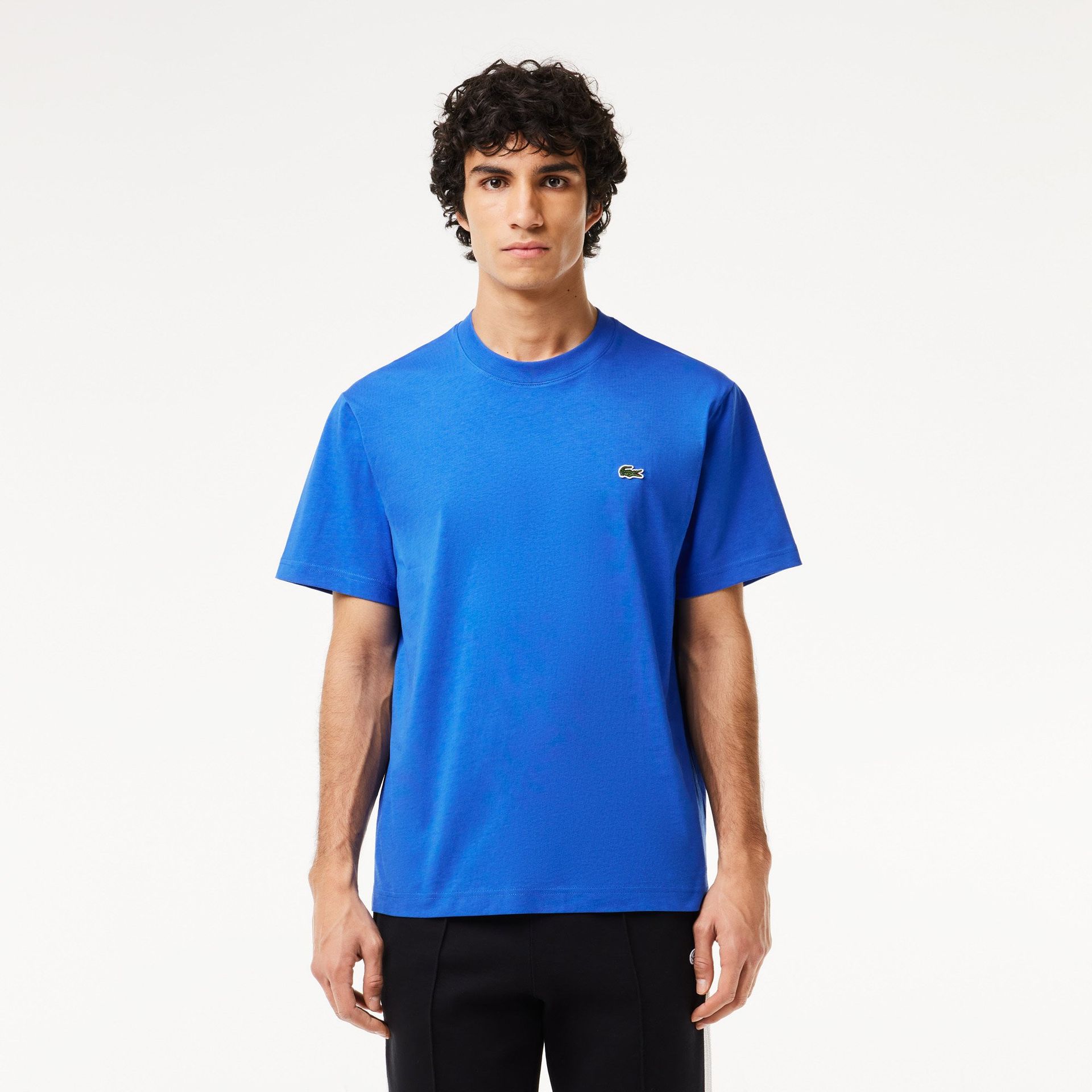 T-shirt Lacoste z bawełnianego dżerseju Classic fit