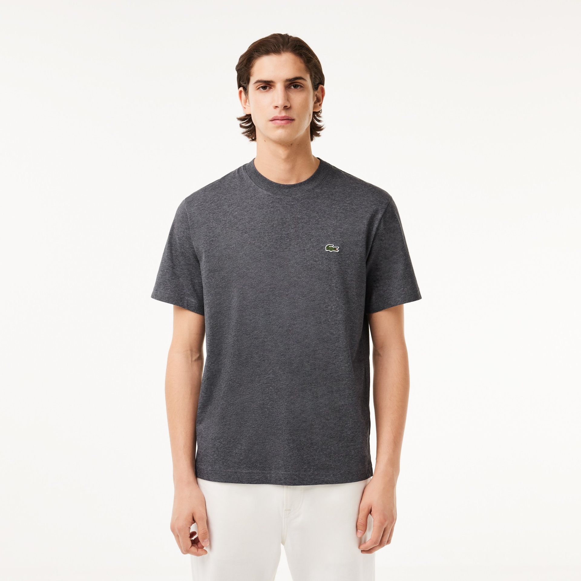 T-shirt Lacoste z bawełnianego dżerseju Classic fit