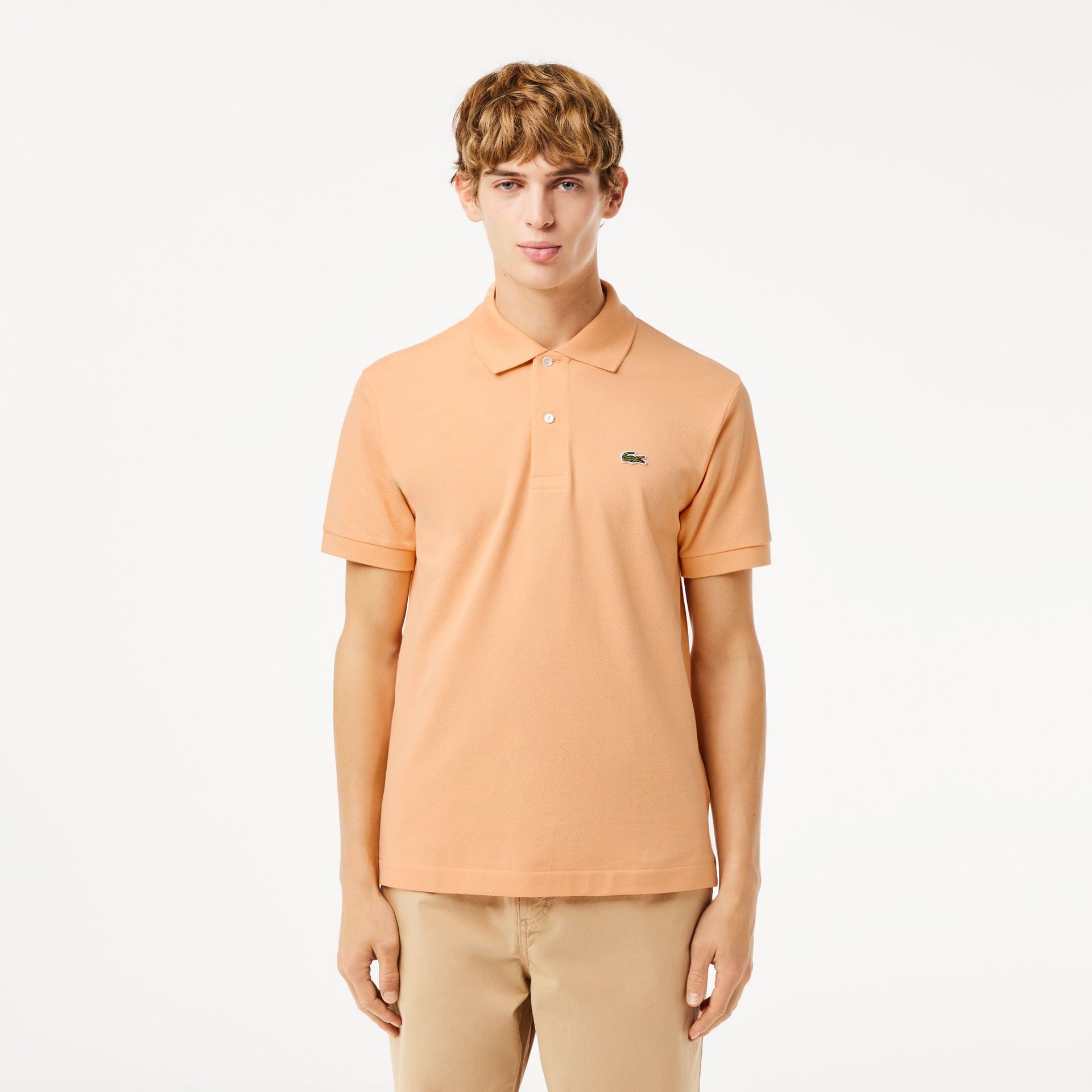 Bawełniana koszulka polo Lacoste Original L.12.12 petit piqué