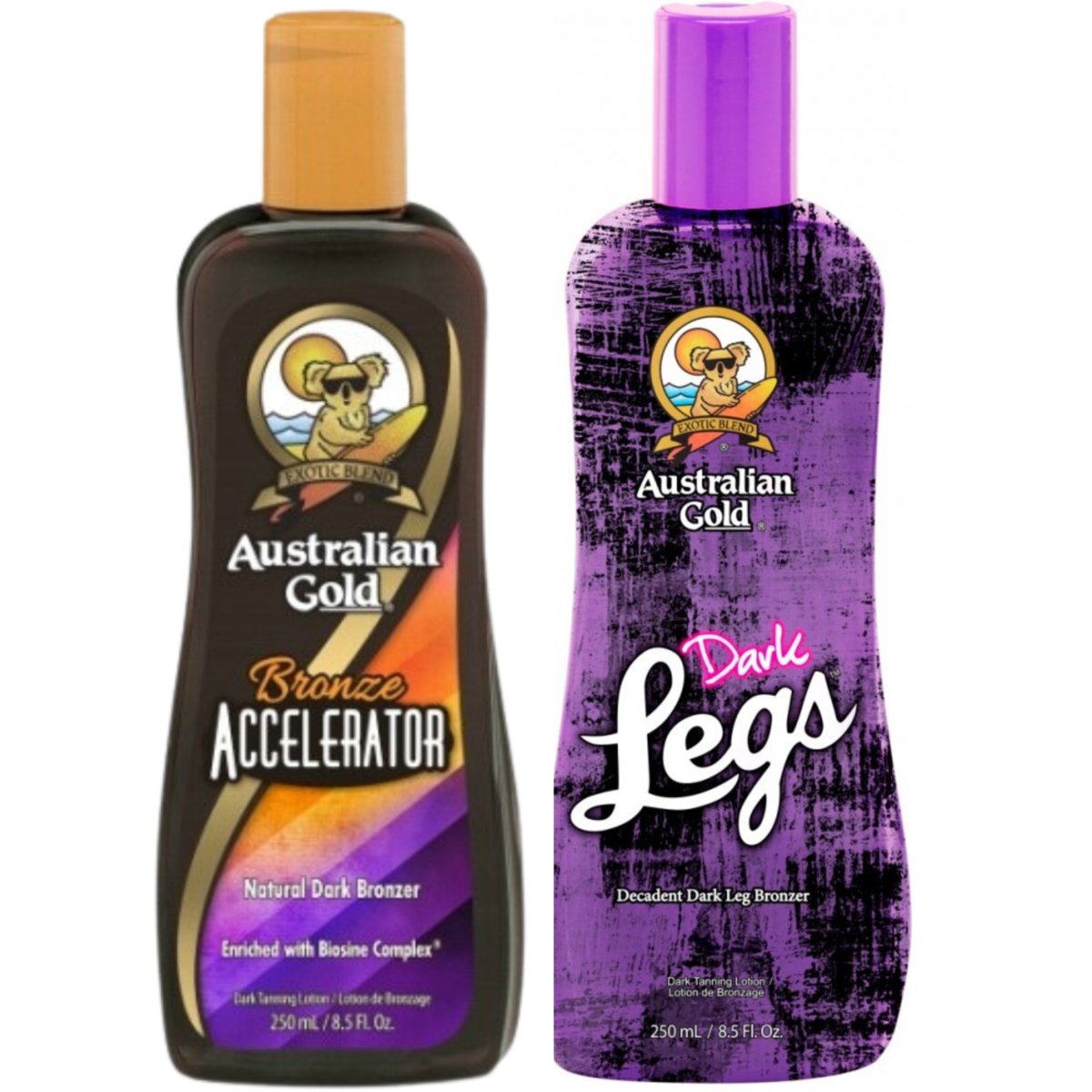 Australian Gold, Bronze Accelerator + Dark Legs Do Nóg