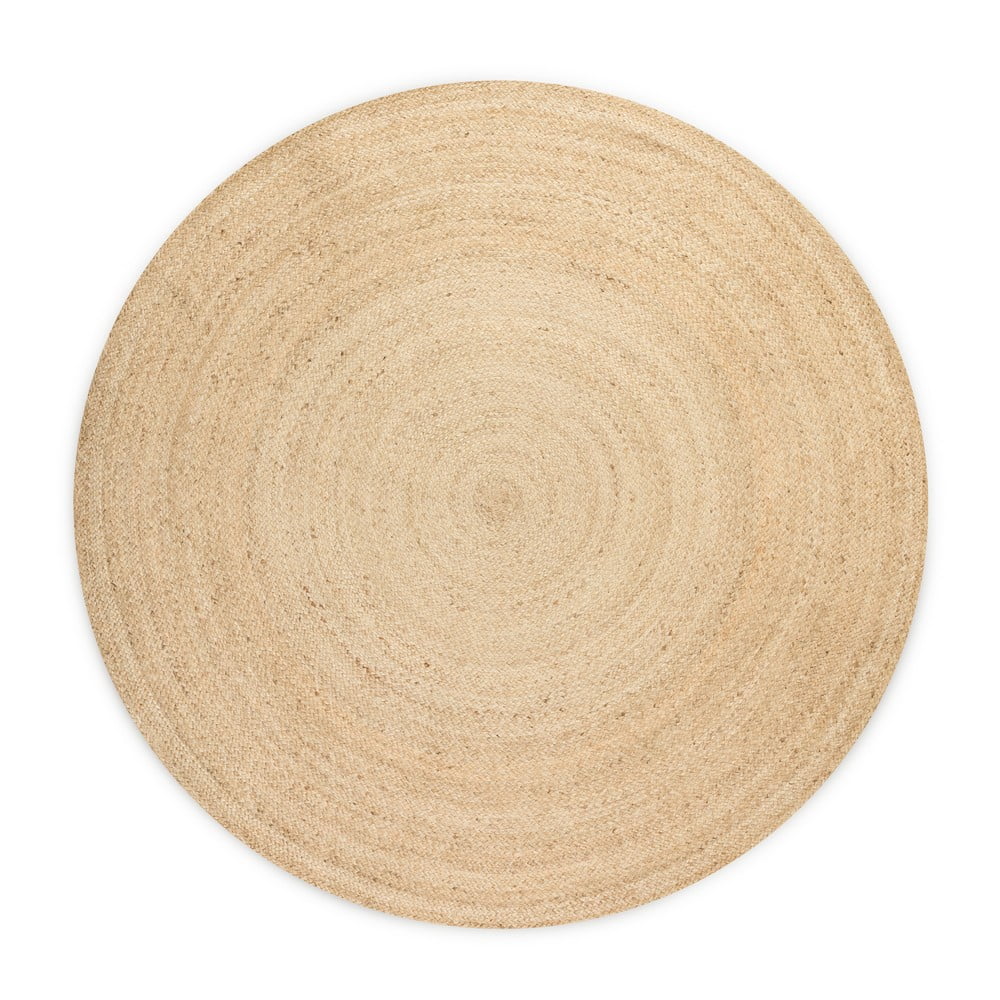 Okrągły dwustronny dywan z juty ø 100 cm Braided Ivory – Hanse Home