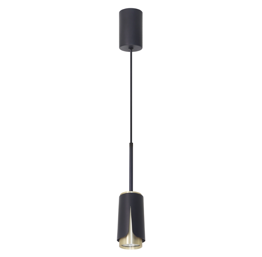 biała Industrialna lampa wisząca Vacip