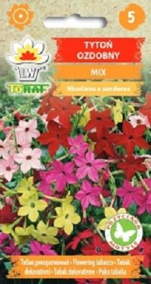 Tytoń ozdobny mix na balkon nasiona 0,4 g