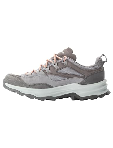 Jack Wolfskin Cyrox Texapore Low W damskie buty trekkingowe, kamyk, 35.5 eu