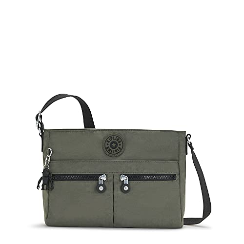 Kipling New Angie torba crossbody, Zielony mech - Medium