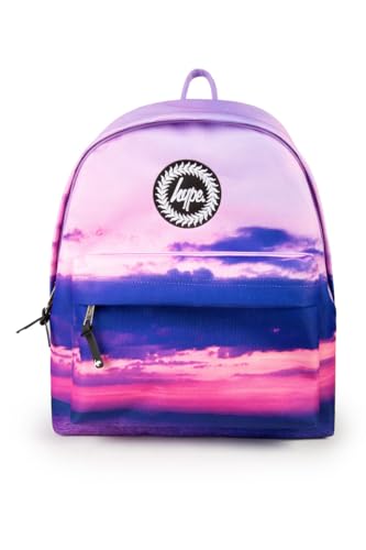 hype Szkoła Uni Casual Work Hiking Day Plecaki dla dzieci chłopców dziewcząt nastolatków mężczyzn i kobiet, Różowe liliowe tajskie niebo, Rozmiar uniwersalny