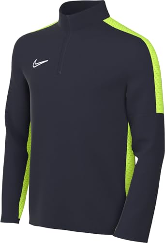 Nike Soccer Drill Top Y Nk Df Acd23 Dril Top, Obsydian/Volt/White, DR1356-452, M