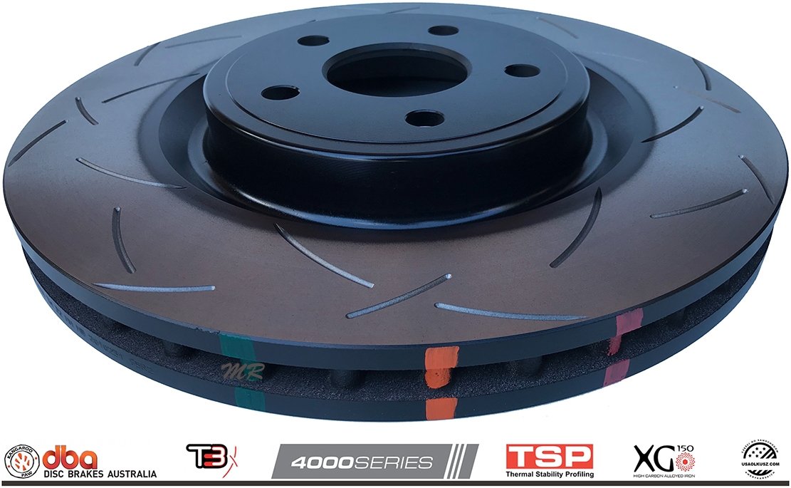 Przednia tarcza hamulcowa 380mm DBA seria 4000 T3 Dodge Durango SRT -2020
