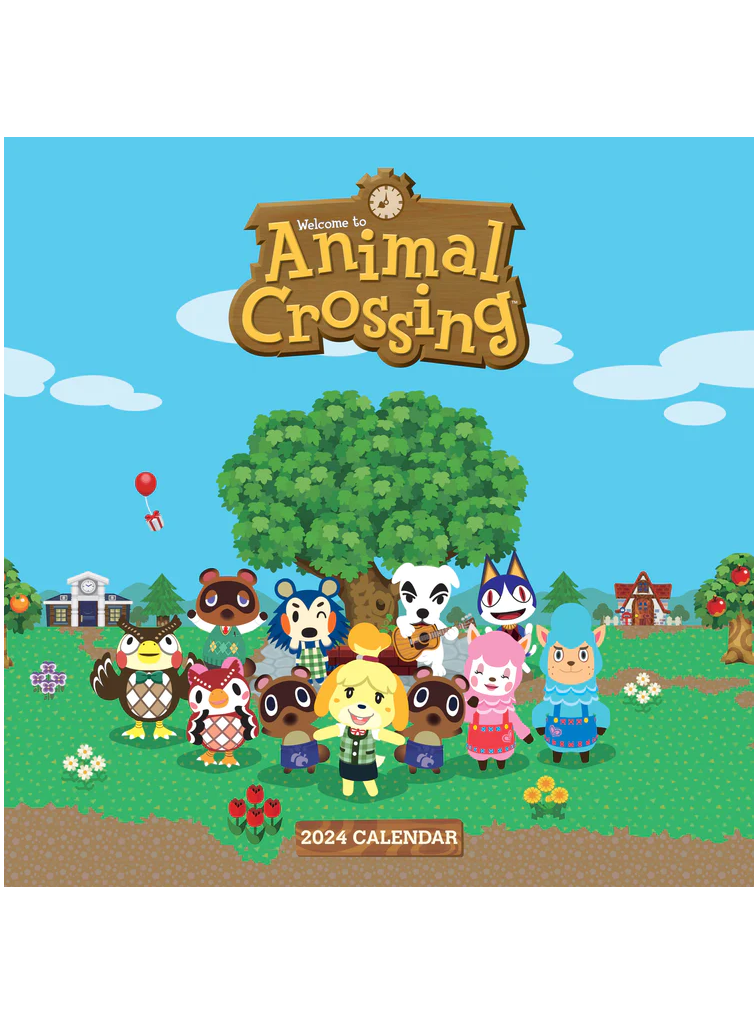 Kalendarz Animal Crossing 2024