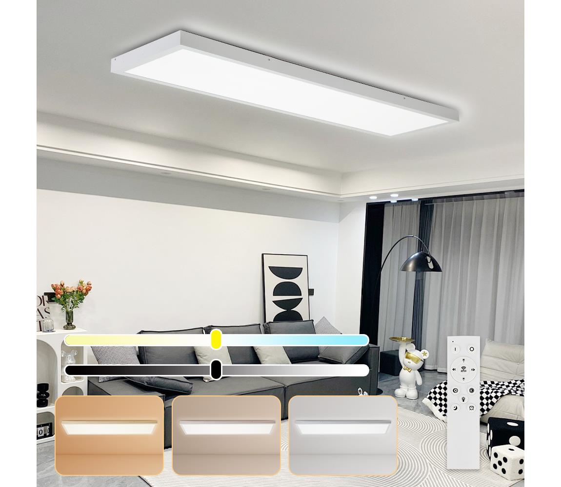 Brilagi-LED Oświetlenie łazienkowe ściemnialne FRAME SMART LED/50W/230V IP44 bíl+pilot