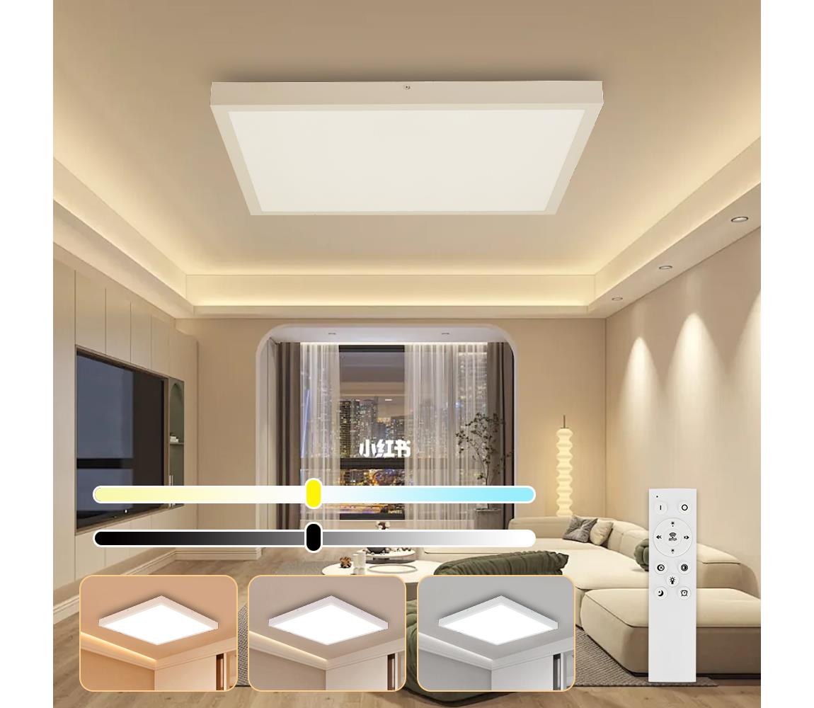 Brilagi-LED Oświetlenie łazienkowe ściemnialne FRAME SMART LED/50W/230V IP44 bíl+DO