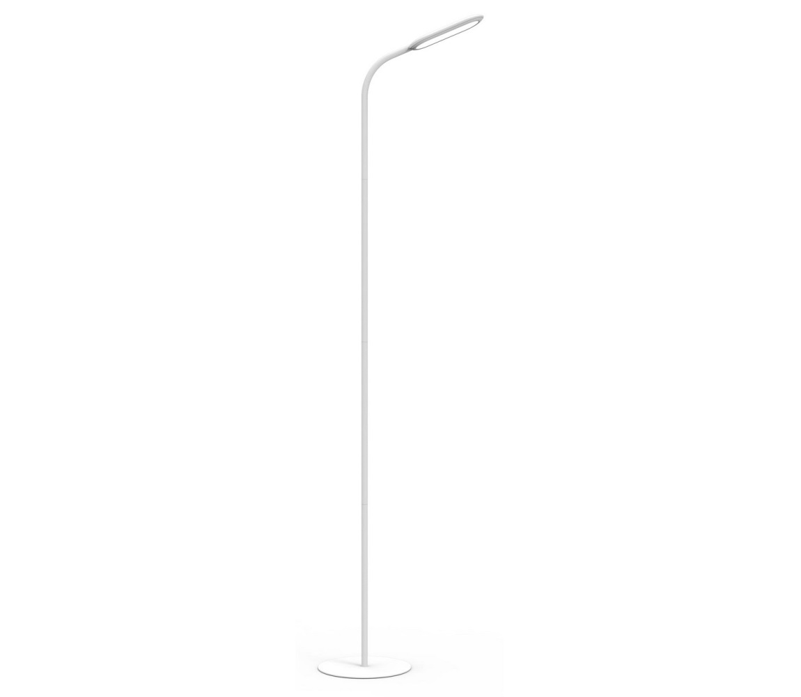 LED Ściemnialna lampa podłogowa LED/10W/230V 3000/4000/6000K biała + pilot