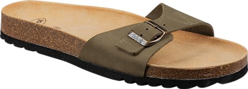 Scholl Simon, sandały męskie, Khaki, 40 EU