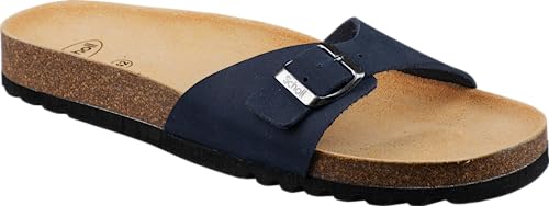 Scholl Simon, sandały męskie, granatowe, 40 EU, granatowy, 40 EU
