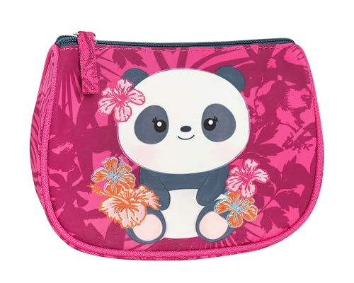 Franco Cosimo Panini WWF Oficjalna torba do przechowywania WWF, torba do przechowywania i plecaków, z praktycznym zamkiem błyskawicznym i wzorem Panda, pomysł na prezent dla chłopców i dziewczynek,